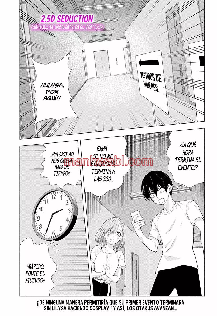 2.5 Jigen no Yuuwaku - Capítulo 13 manhwa
