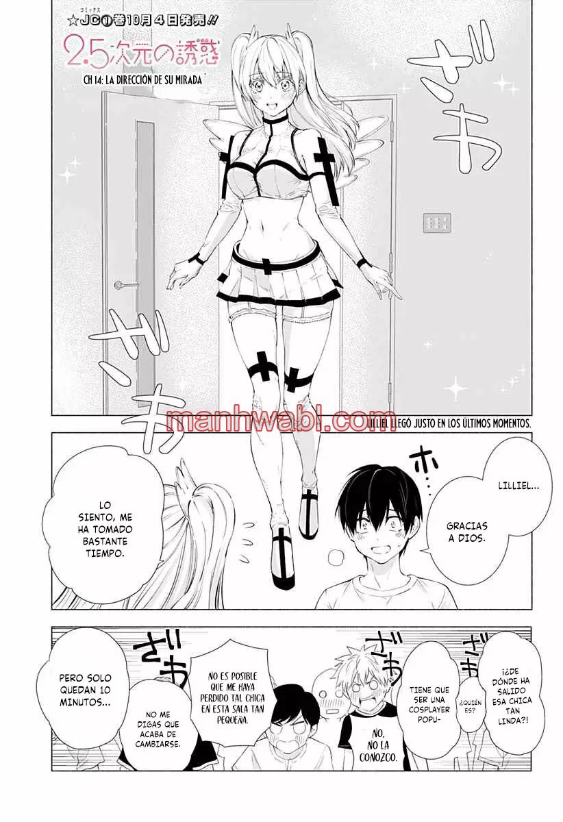 2.5 Jigen no Yuuwaku - Capítulo 14 manhwa
