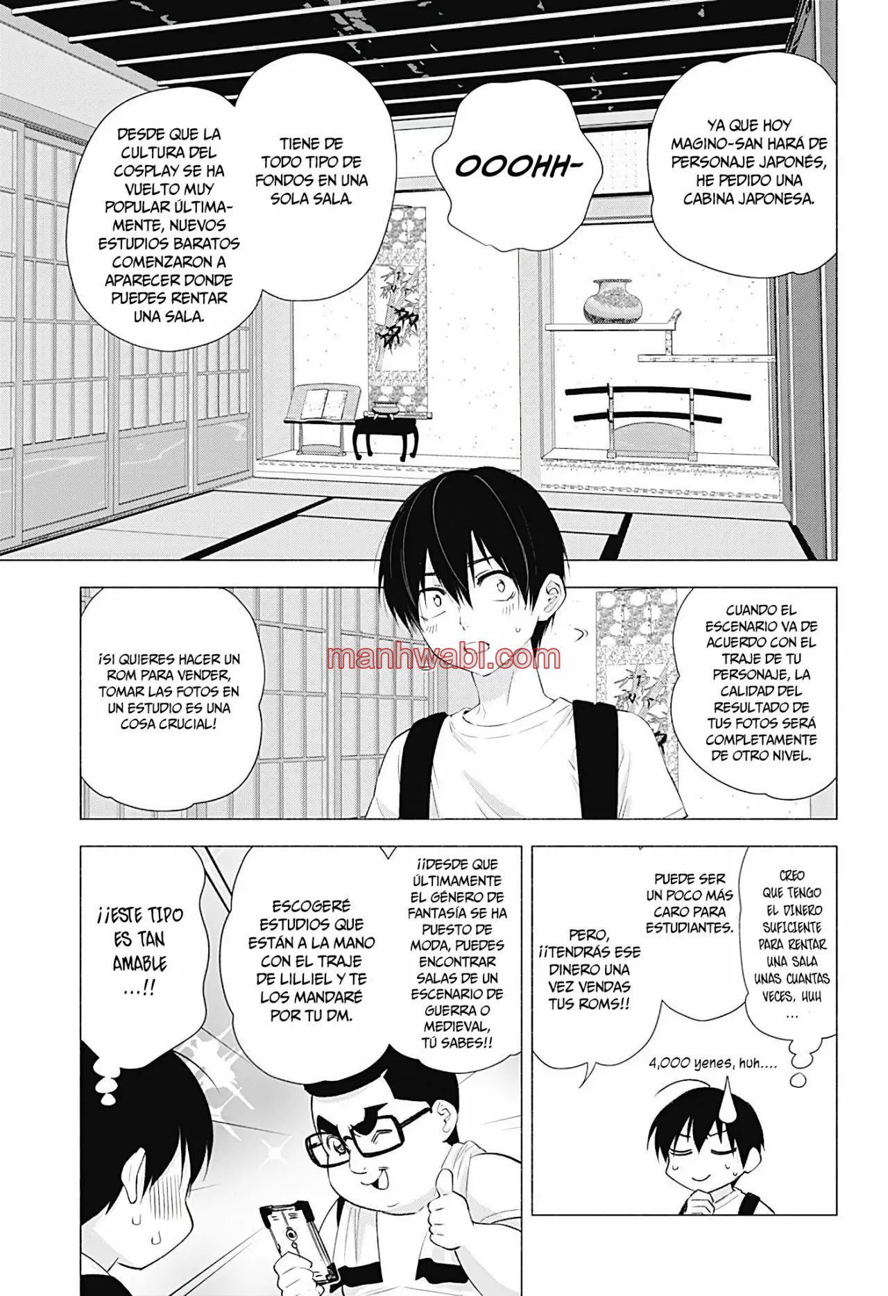 2.5 Jigen no Yuuwaku - Capítulo 18 manhwa