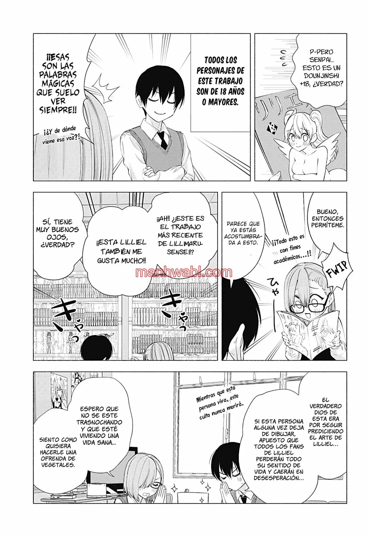 2.5 Jigen no Yuuwaku - Capítulo 19 manhwa