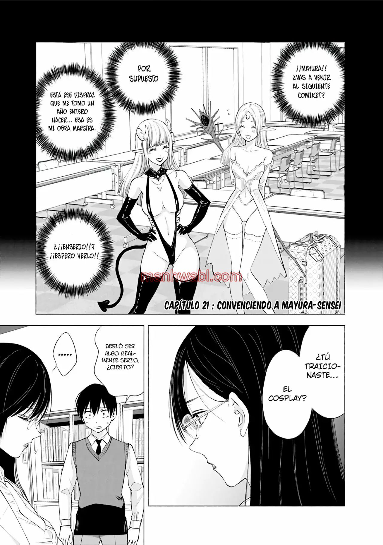 2.5 Jigen no Yuuwaku - Capítulo 21 manhwa