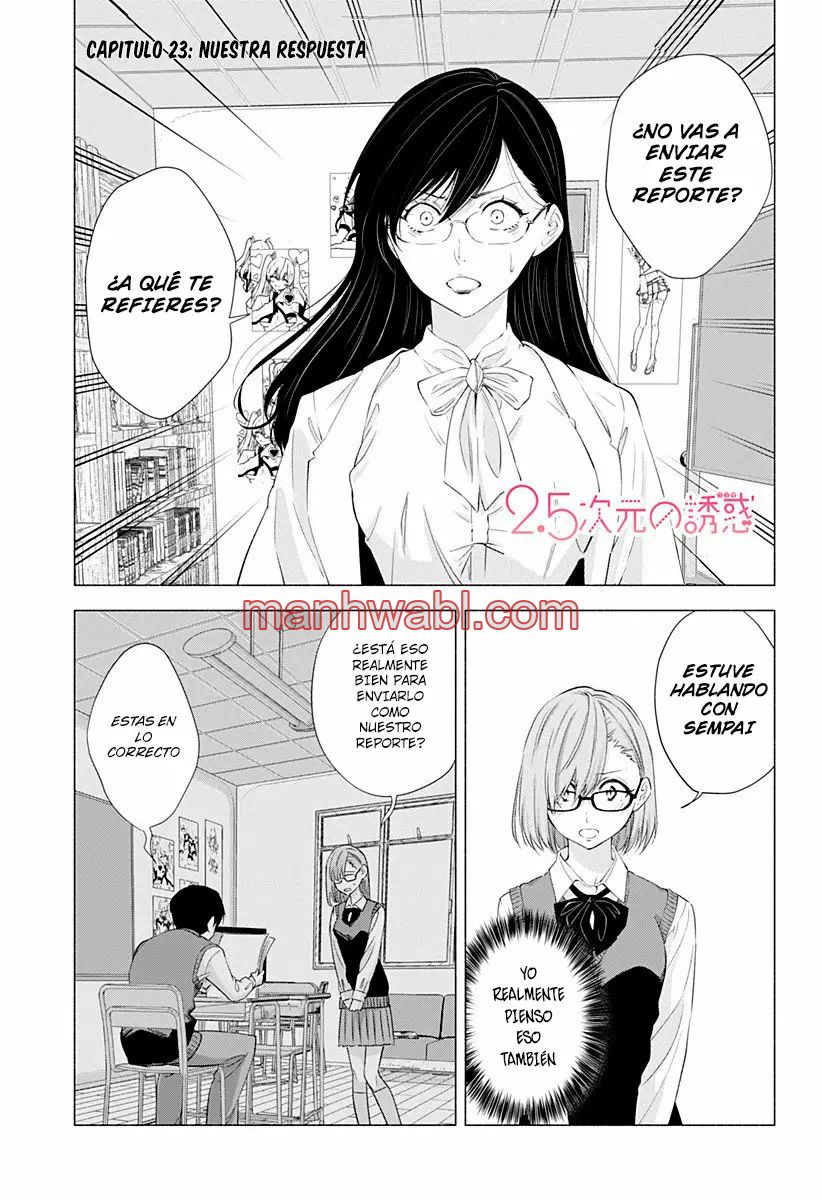 2.5 Jigen no Yuuwaku - Capítulo 23 manhwa