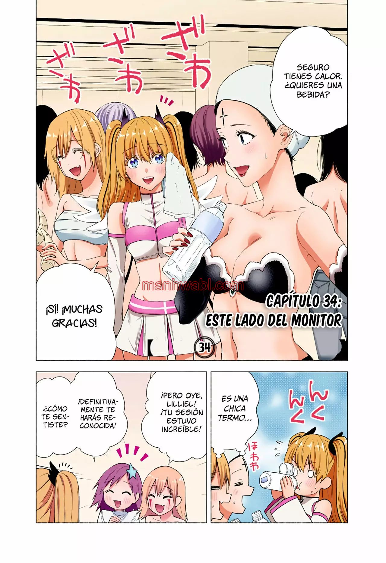 2.5 Jigen no Yuuwaku - Capítulo 34 manhwa