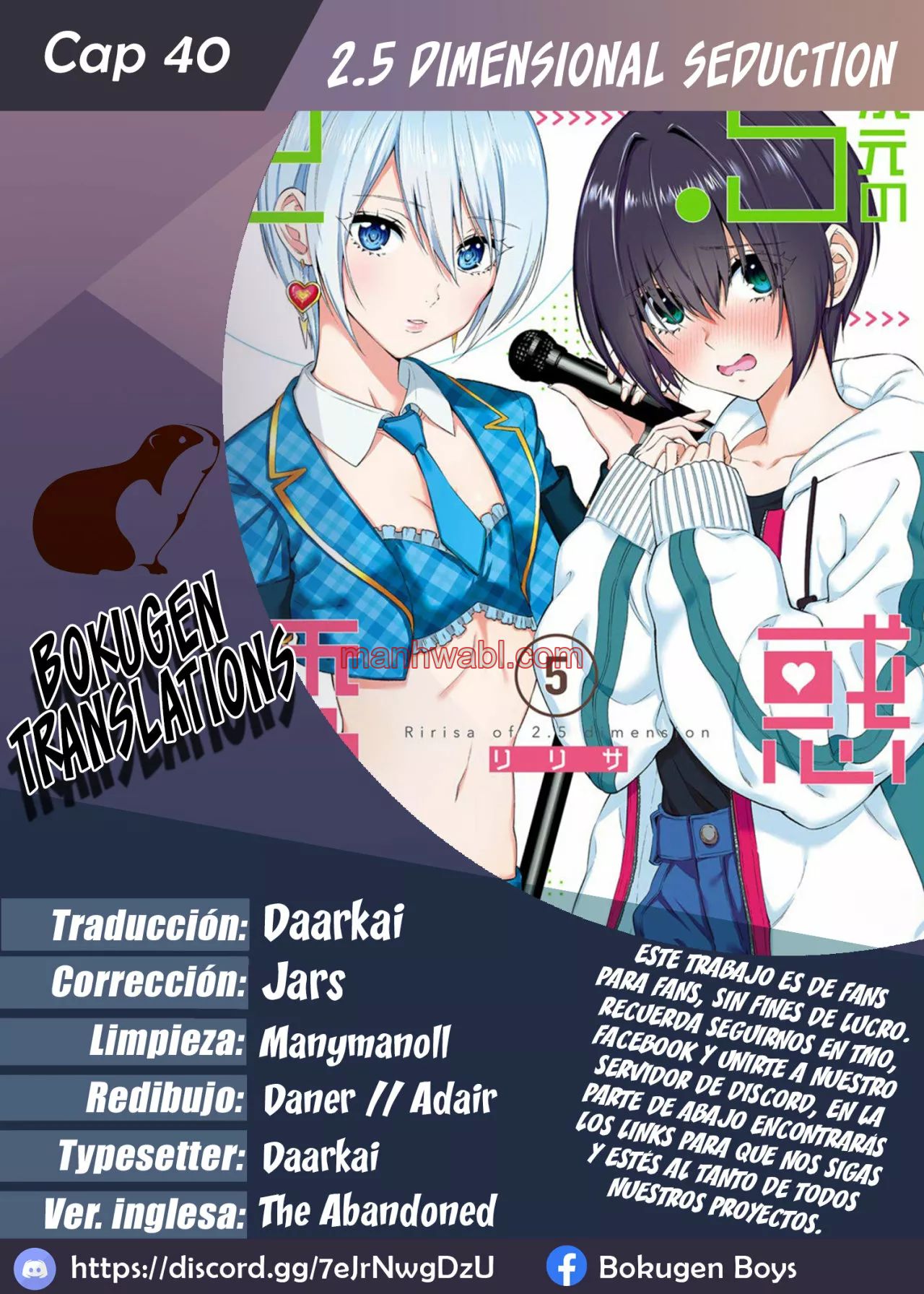 2.5 Jigen no Yuuwaku - Capítulo 40 manhwa