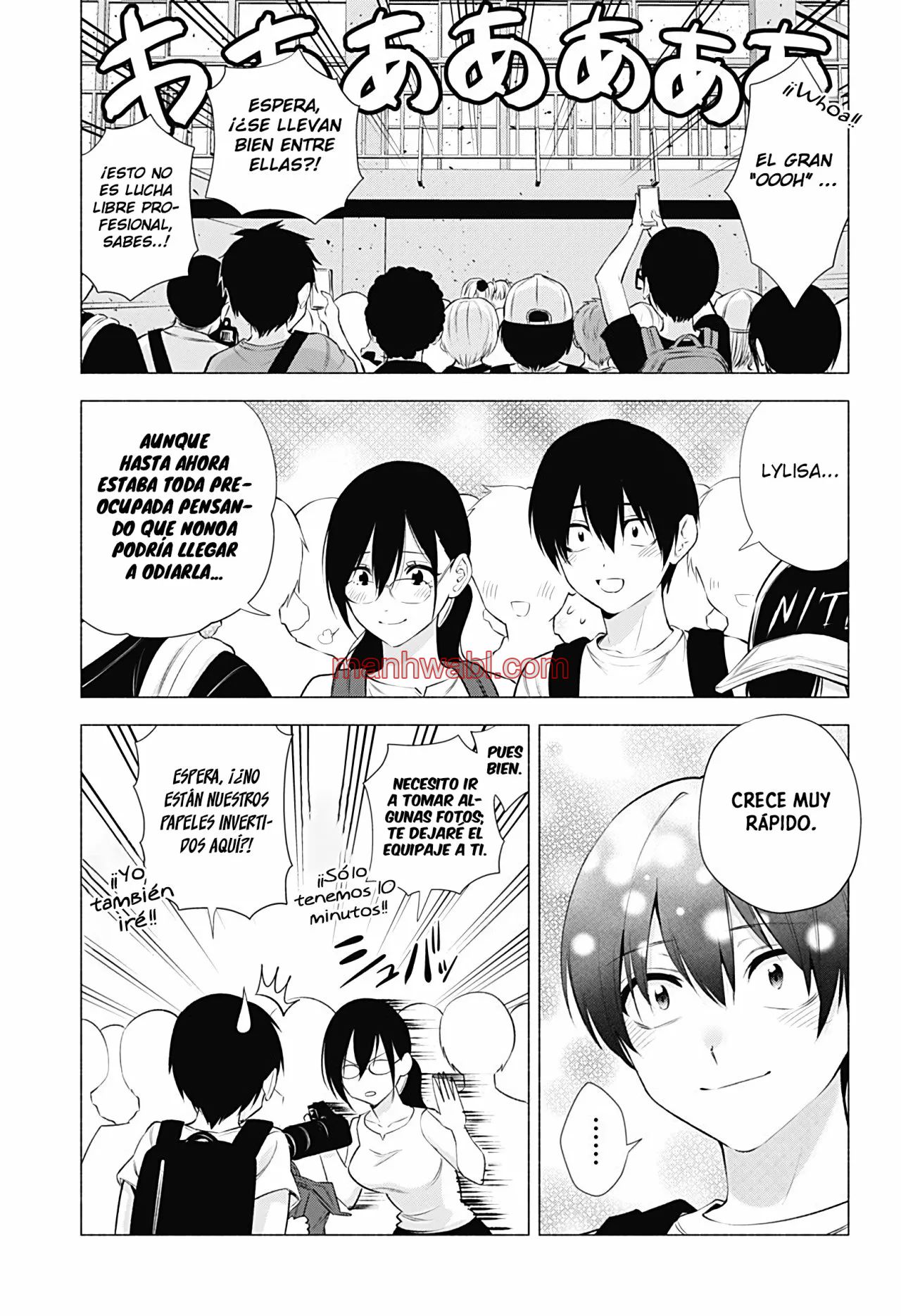 2.5 Jigen no Yuuwaku - Capítulo 43 manhwa