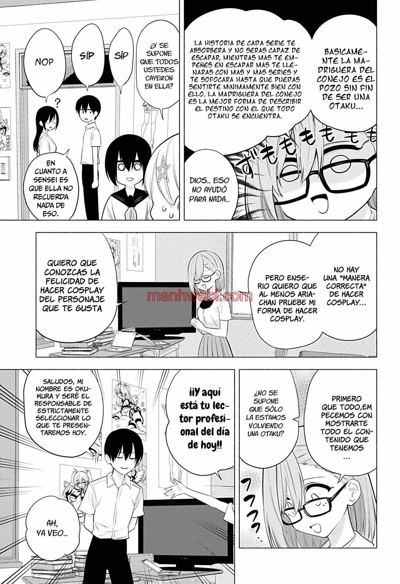 2.5 Jigen no Yuuwaku - Capítulo 47 manhwa