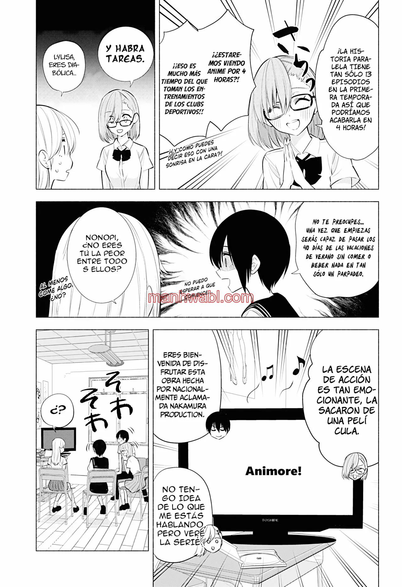 2.5 Jigen no Yuuwaku - Capítulo 47 manhwa