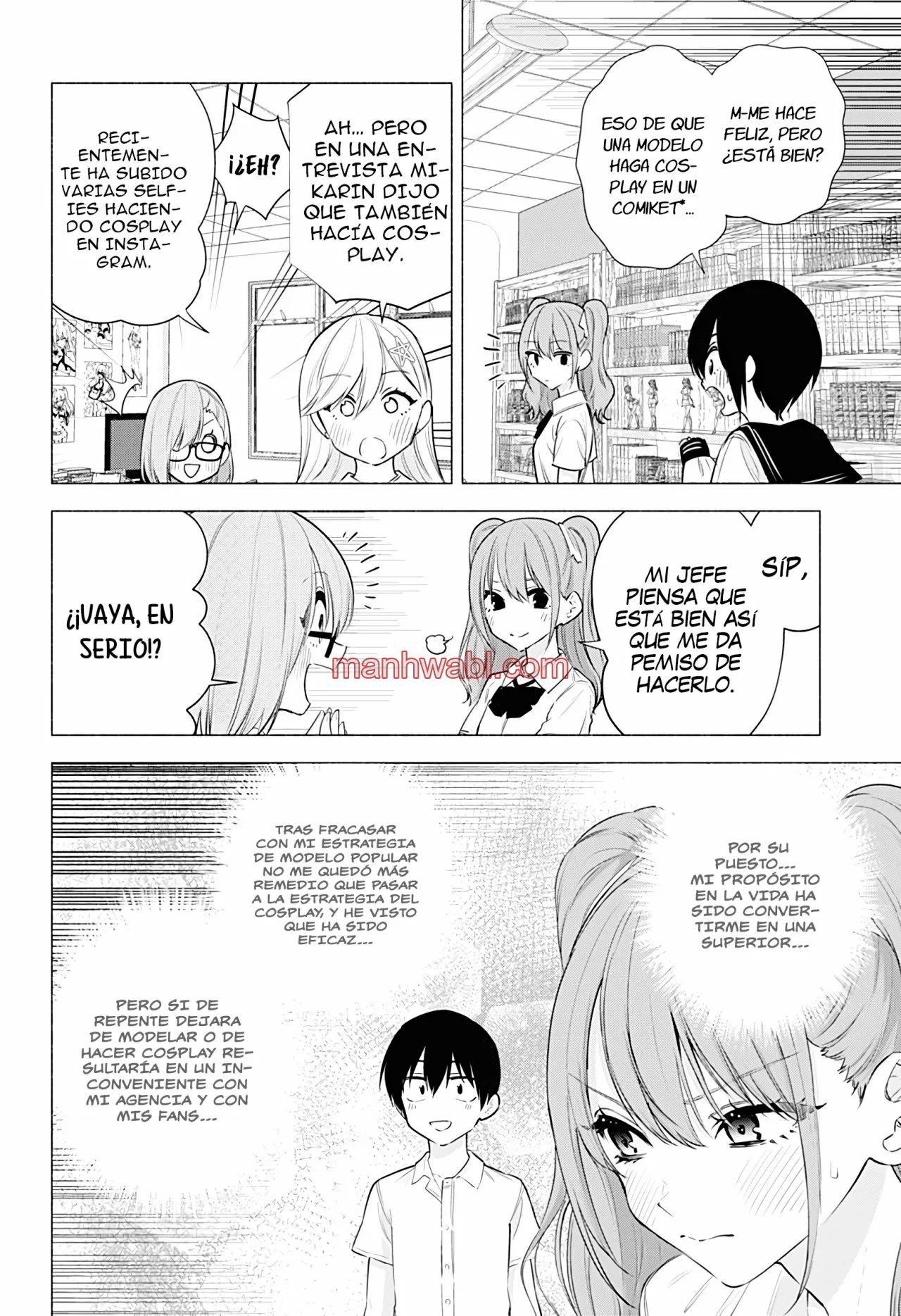 2.5 Jigen no Yuuwaku - Capítulo 49 manhwa