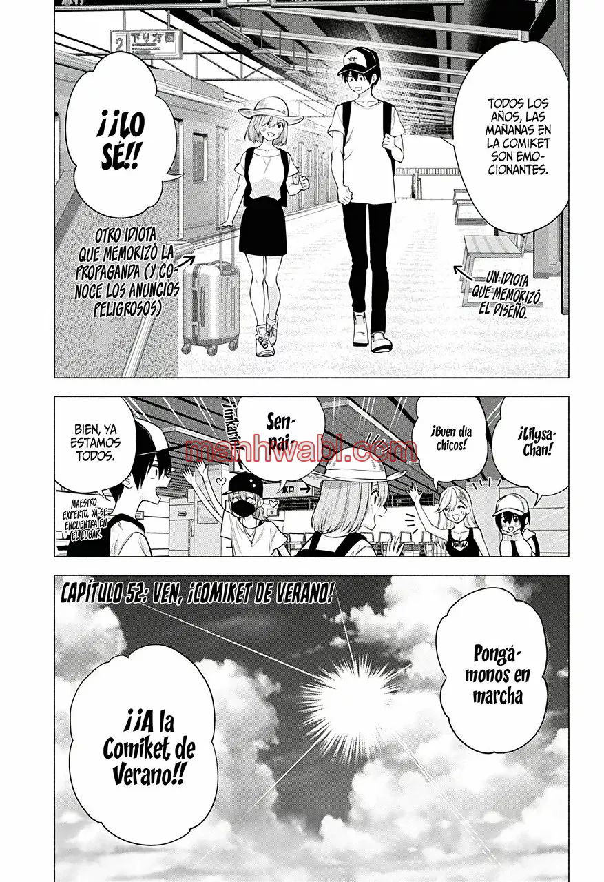 2.5 Jigen no Yuuwaku - Capítulo 52 manhwa