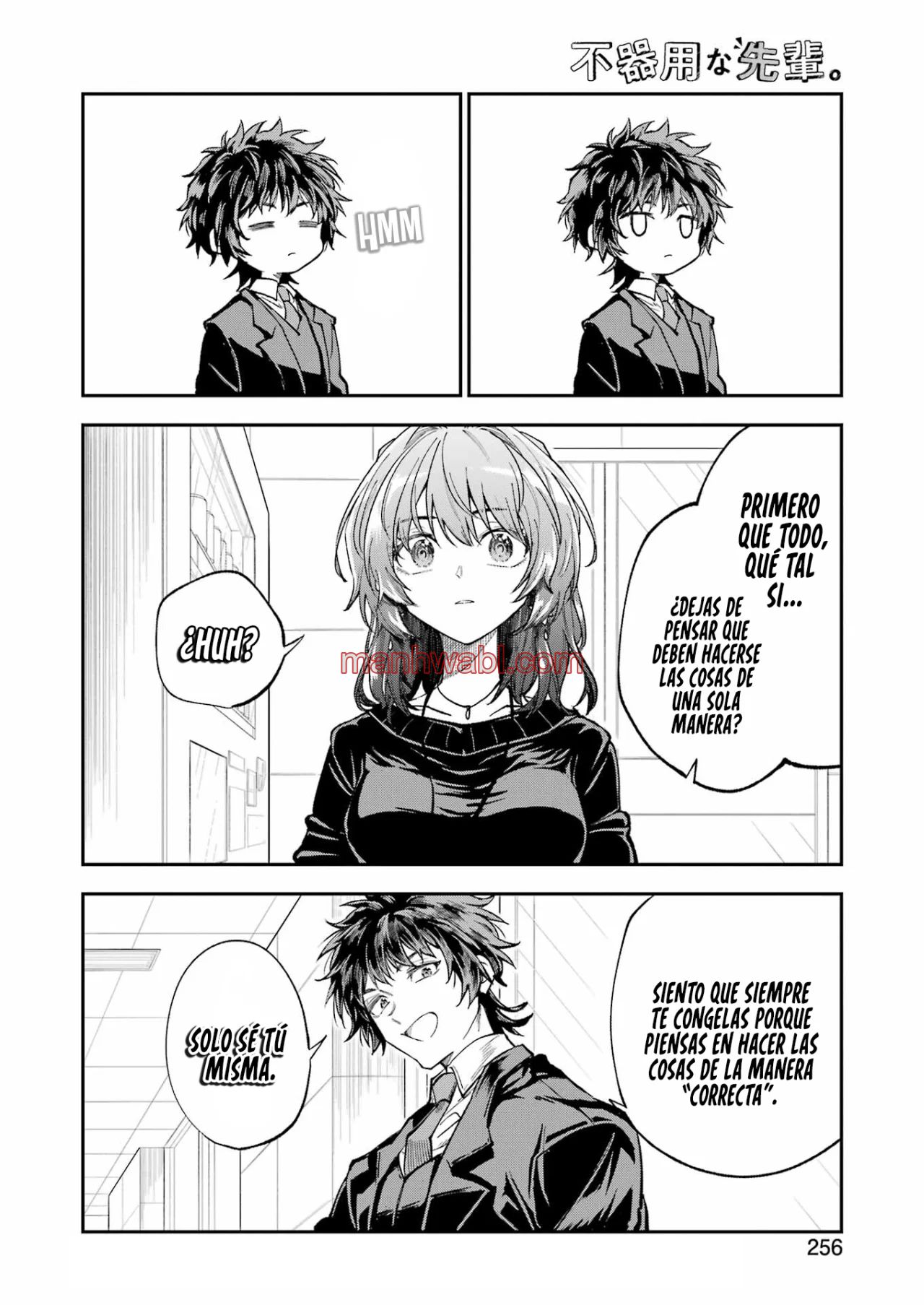 Awkward Senpai - Capítulo 47 manhwa