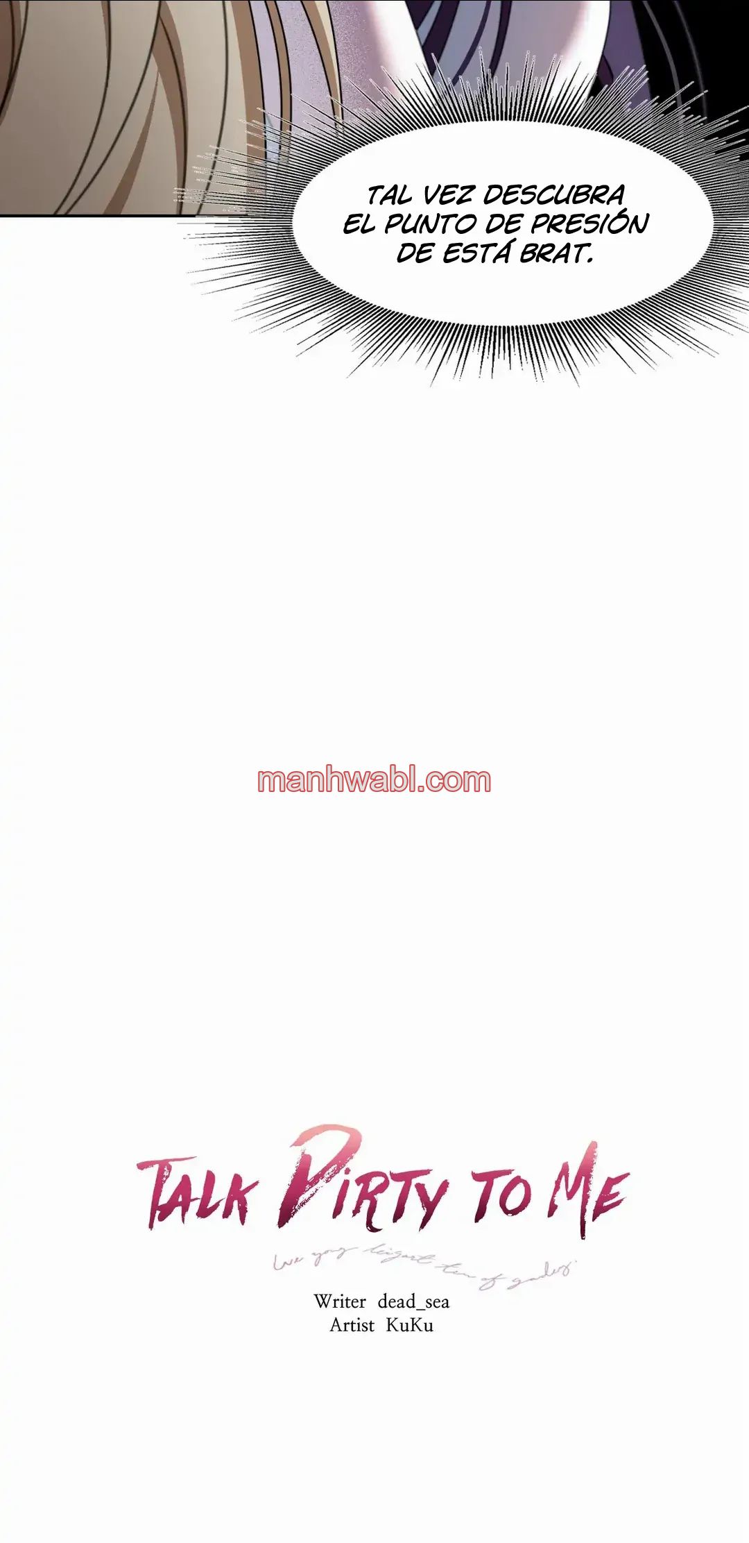 Dímelo en clave de M - Capítulo 6 manhwa