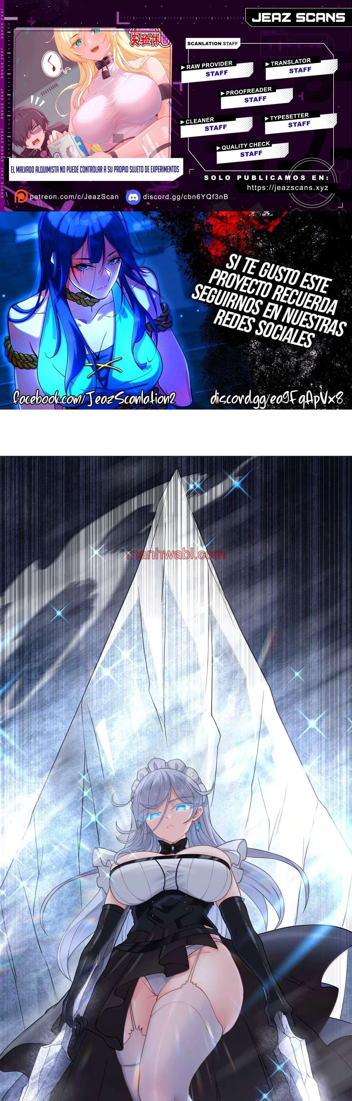 El Malvado Alquimista No Logra Controlar A Su Propio Experimento. - Capítulo 52 manhwa