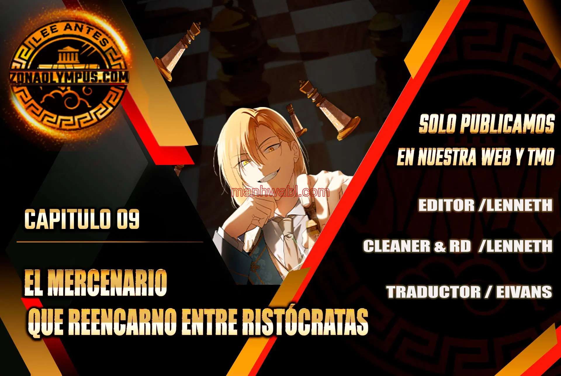 El Mercenario Que Reencarno Entre Aristocratas - Capítulo 9 manhwa
