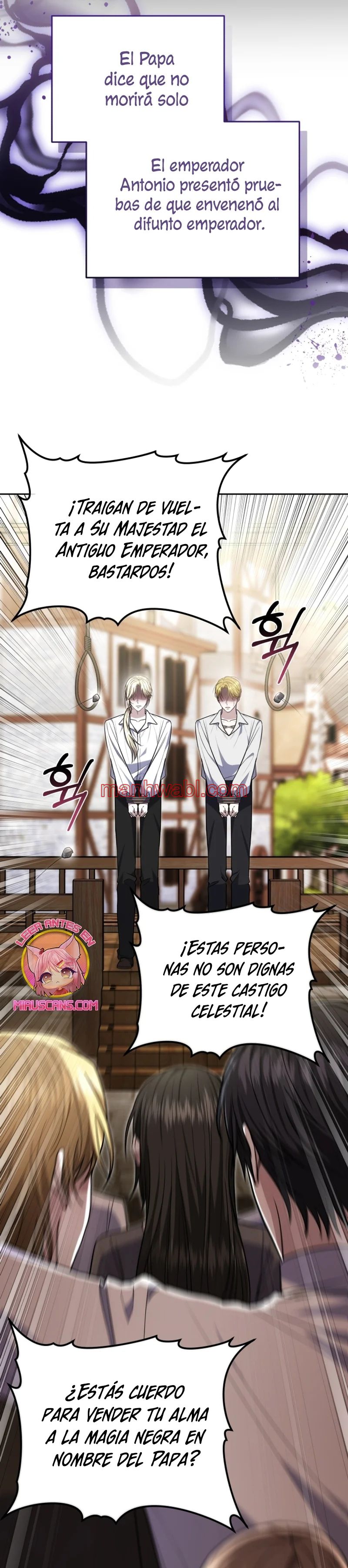 El Sobrino Del Protagonista Masculino Me Quiere Mucho - Capítulo 100 manhwa