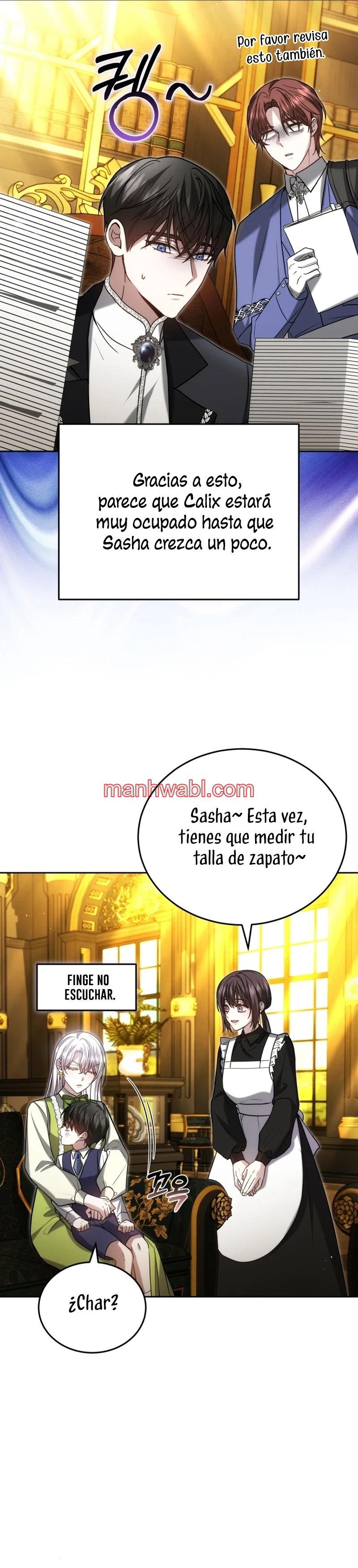 El Sobrino Del Protagonista Masculino Me Quiere Mucho - Capítulo 100 manhwa