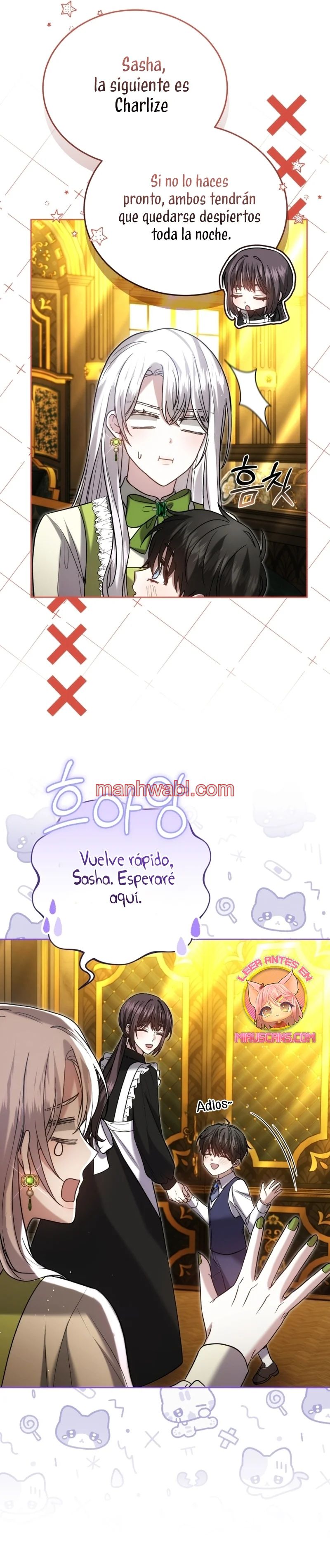 El Sobrino Del Protagonista Masculino Me Quiere Mucho - Capítulo 100 manhwa