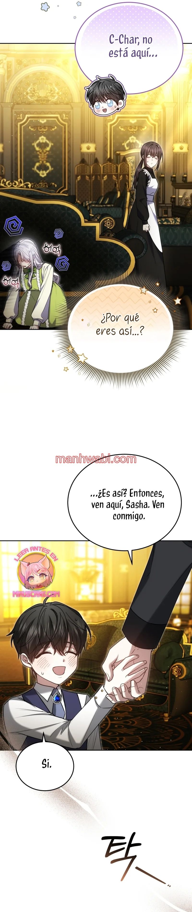 El Sobrino Del Protagonista Masculino Me Quiere Mucho - Capítulo 100 manhwa