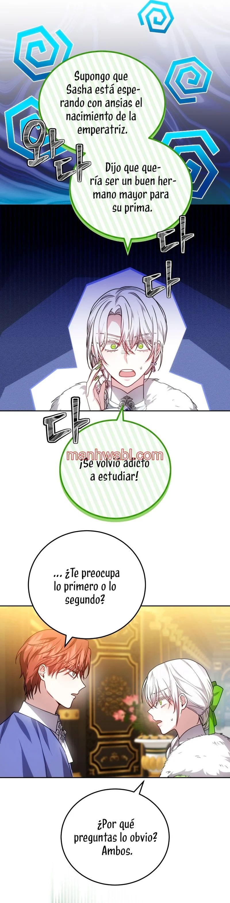 El Sobrino Del Protagonista Masculino Me Quiere Mucho - Capítulo 56_2 manhwa