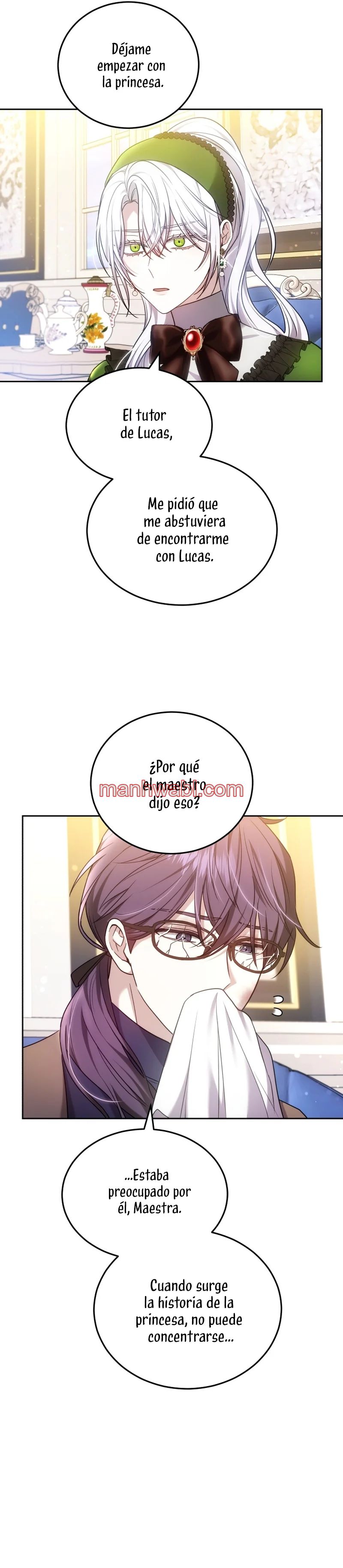 El Sobrino Del Protagonista Masculino Me Quiere Mucho - Capítulo 60_3 manhwa