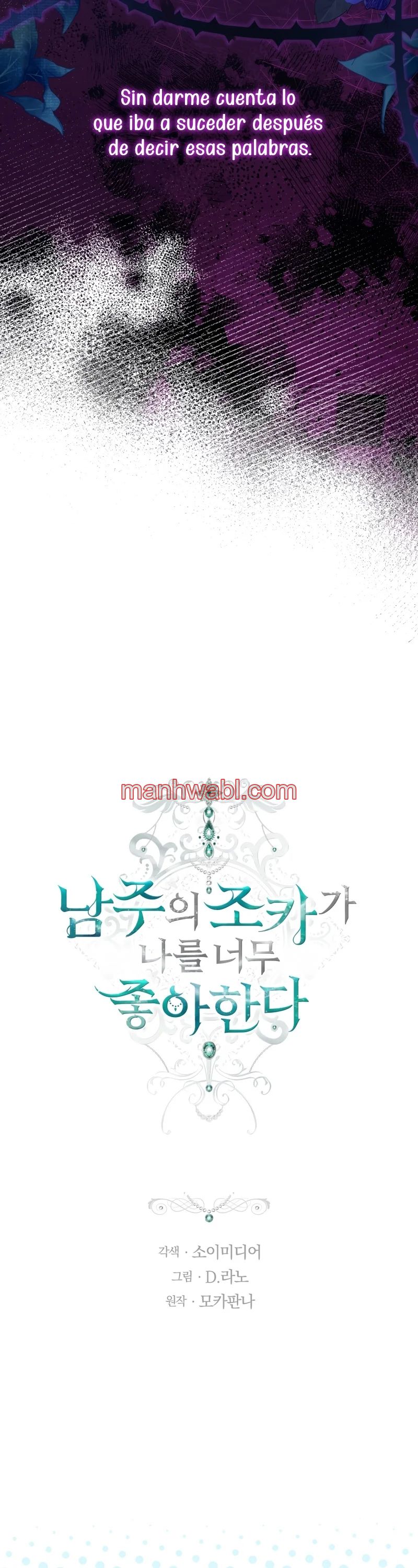 El Sobrino Del Protagonista Masculino Me Quiere Mucho - Capítulo 65 manhwa