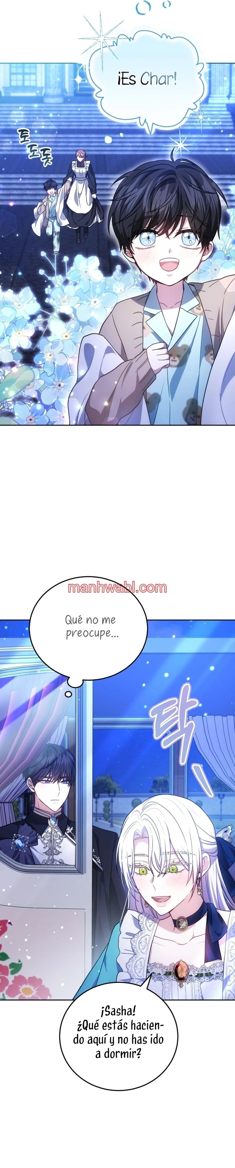 El Sobrino Del Protagonista Masculino Me Quiere Mucho - Capítulo 74 manhwa