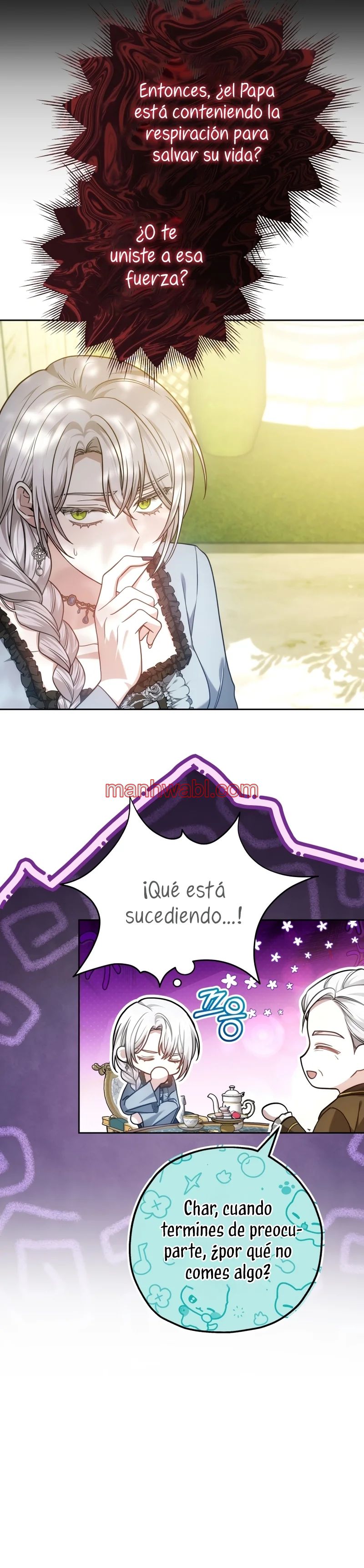 El Sobrino Del Protagonista Masculino Me Quiere Mucho - Capítulo 76 manhwa