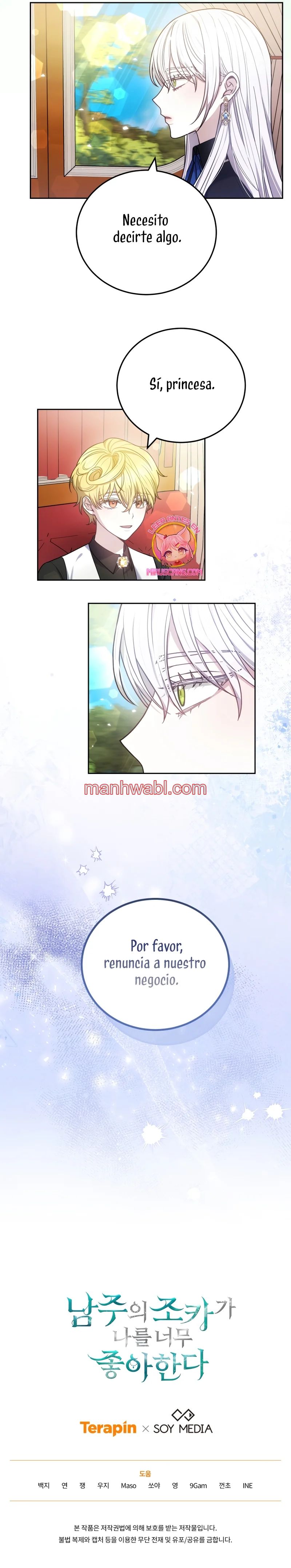 El Sobrino Del Protagonista Masculino Me Quiere Mucho - Capítulo 76_3 manhwa