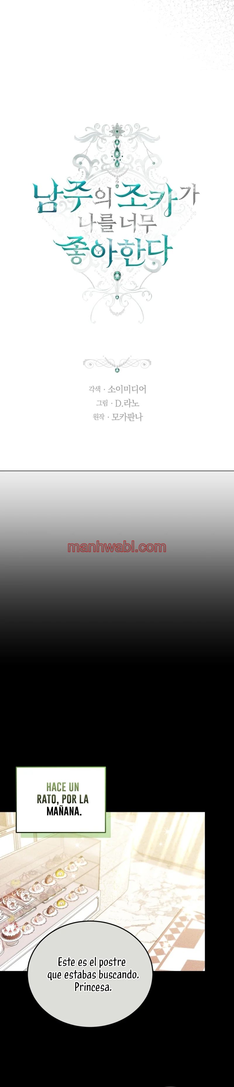 El Sobrino Del Protagonista Masculino Me Quiere Mucho - Capítulo 80_2 manhwa