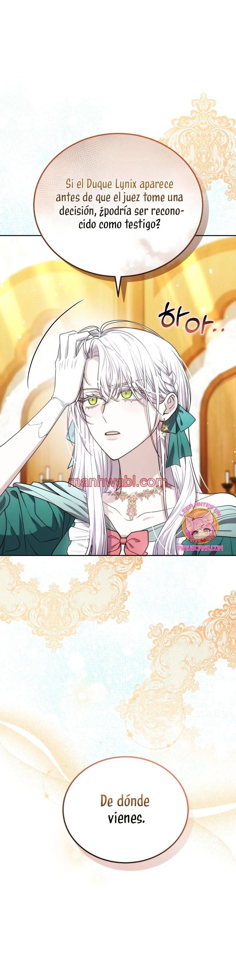 El Sobrino Del Protagonista Masculino Me Quiere Mucho - Capítulo 85_2 manhwa