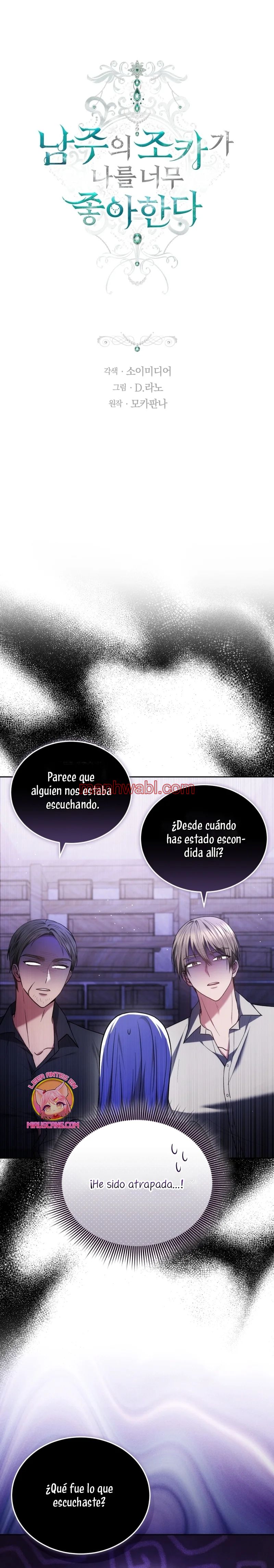 El Sobrino Del Protagonista Masculino Me Quiere Mucho - Capítulo 87 manhwa