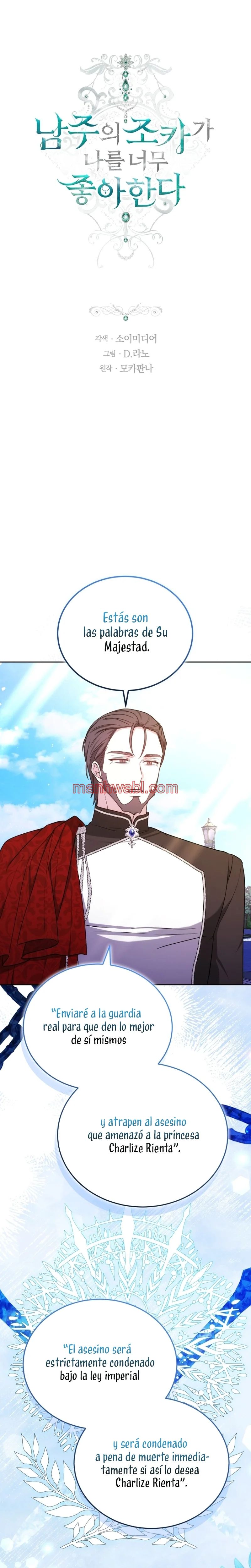 El Sobrino Del Protagonista Masculino Me Quiere Mucho - Capítulo 89 manhwa