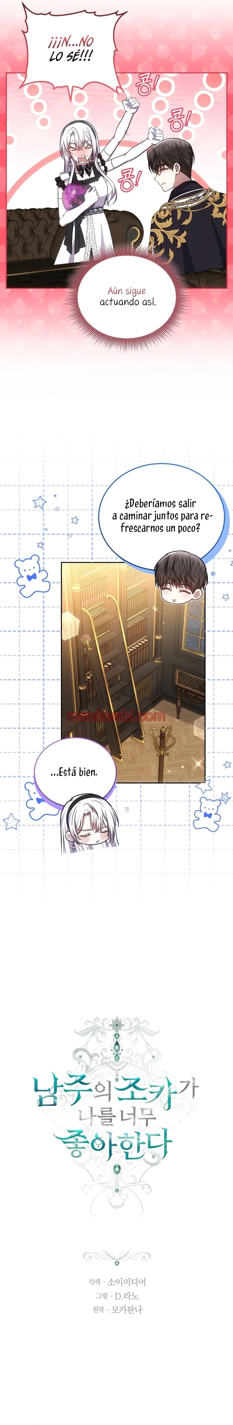 El Sobrino Del Protagonista Masculino Me Quiere Mucho - Capítulo 92 manhwa