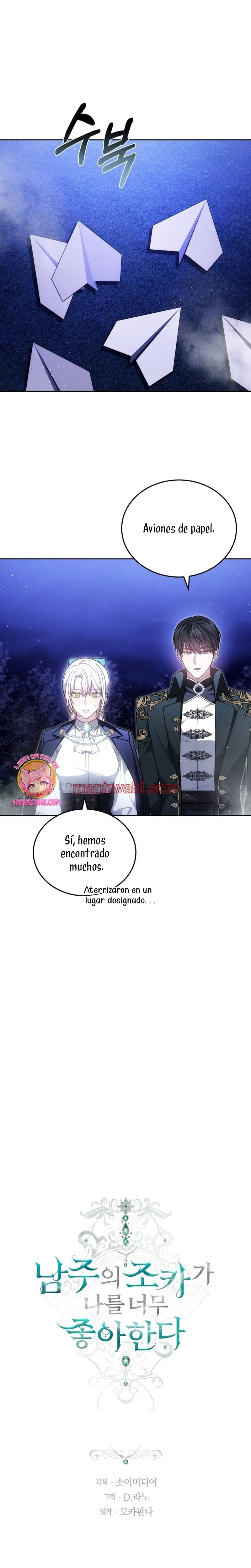 El Sobrino Del Protagonista Masculino Me Quiere Mucho - Capítulo 95 manhwa