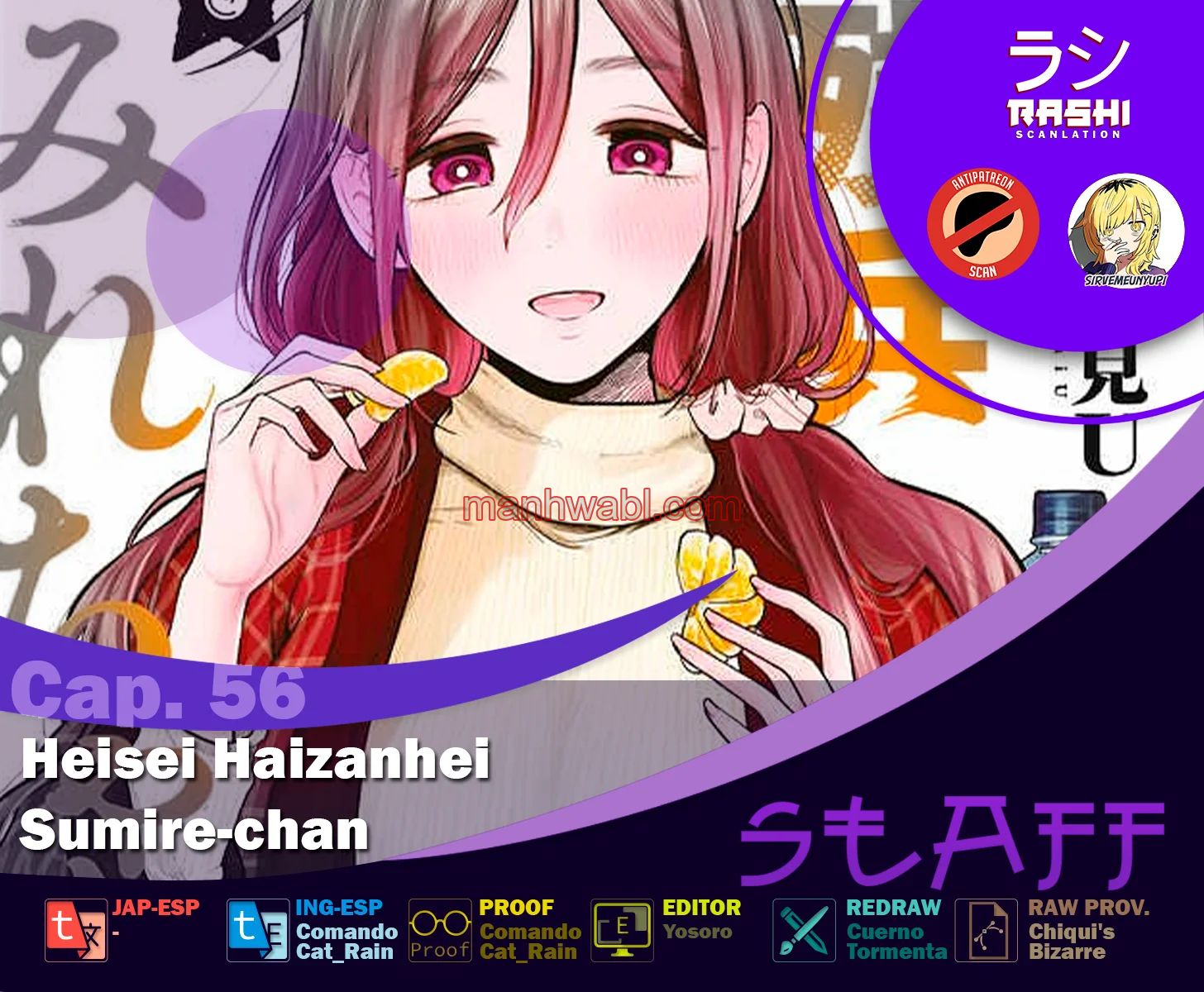 Heisei Haizanhei ☆ Sumire-chan - Capítulo 56 manhwa