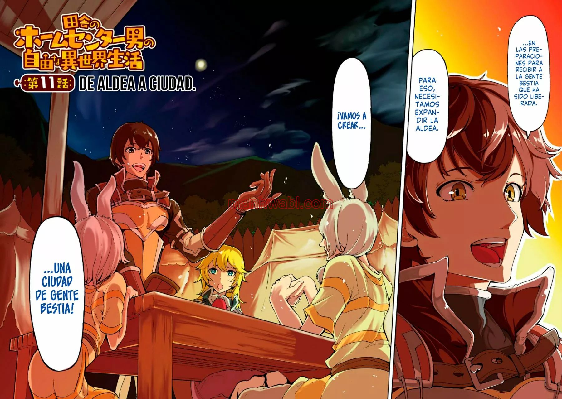 Inaka no Home Center Otoko no Jiyuu na Isekai Seikatsu - Capítulo 11 manhwa