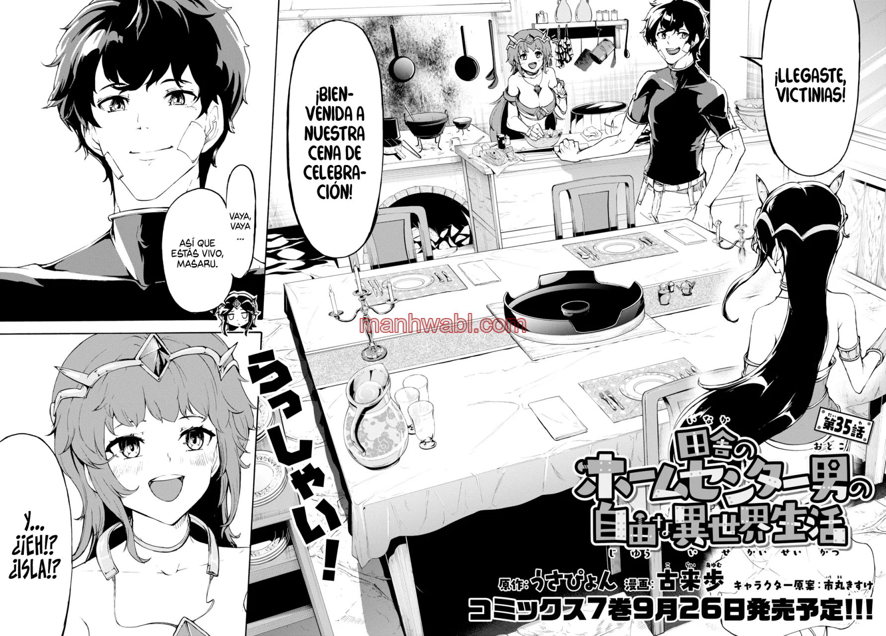 Inaka no Home Center Otoko no Jiyuu na Isekai Seikatsu - Capítulo 35 manhwa