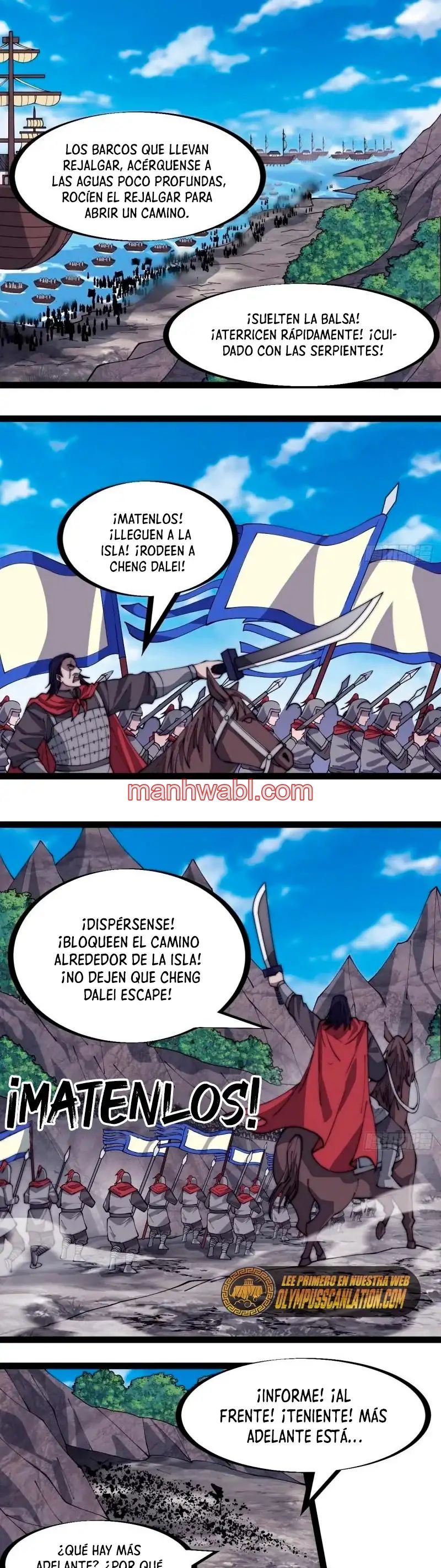 It Starts With A Mountain - Capítulo 292 manhwa