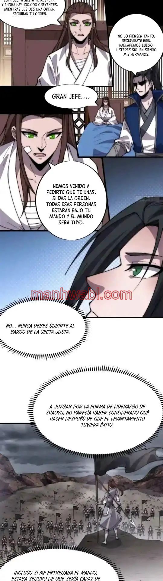 It Starts With A Mountain - Capítulo 349 manhwa