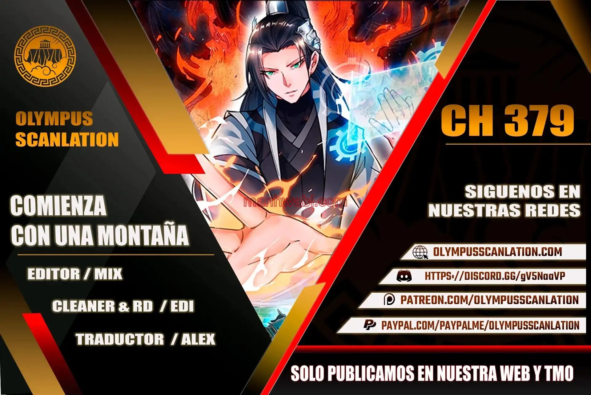 It Starts With A Mountain - Capítulo 379 manhwa