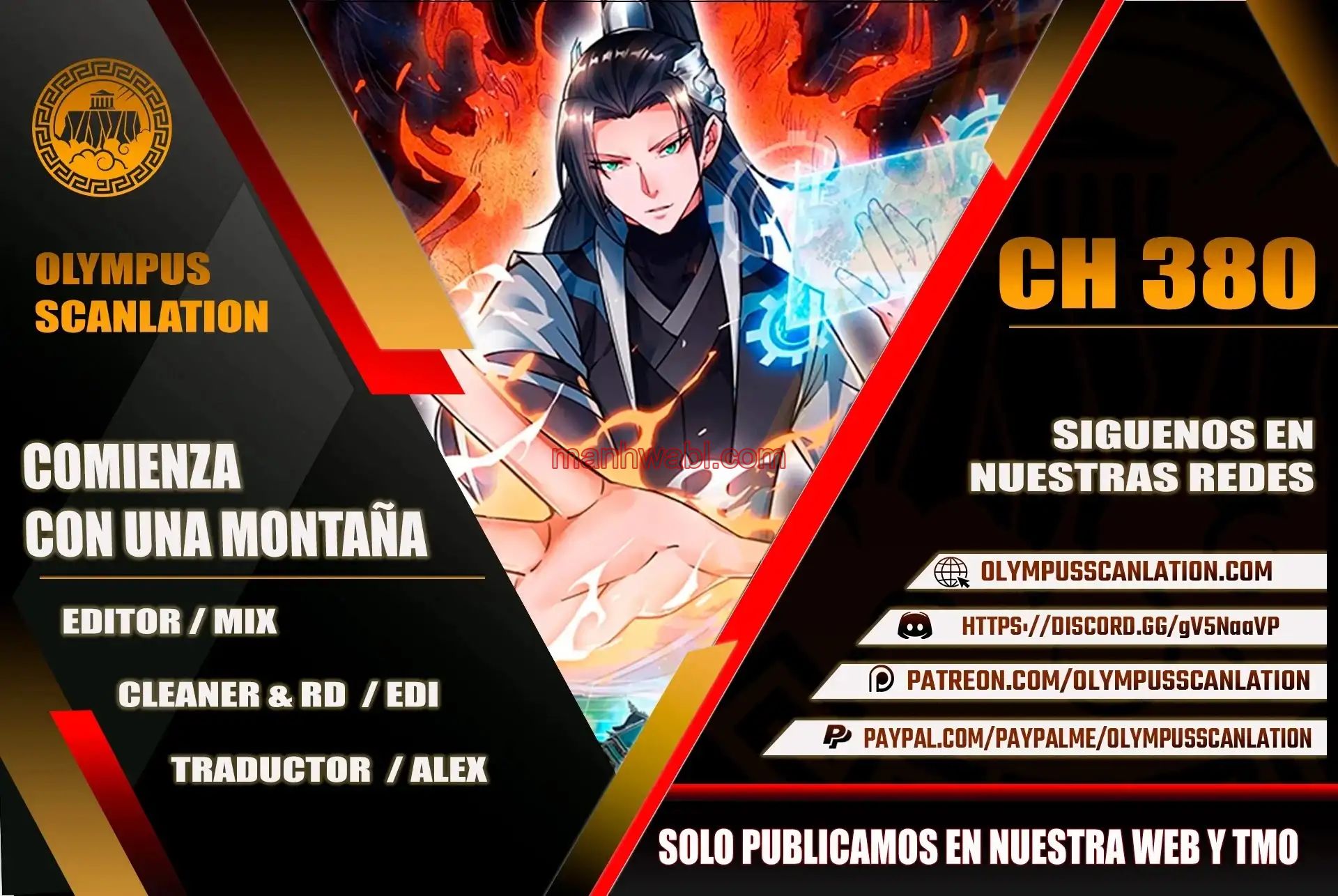 It Starts With A Mountain - Capítulo 380 manhwa