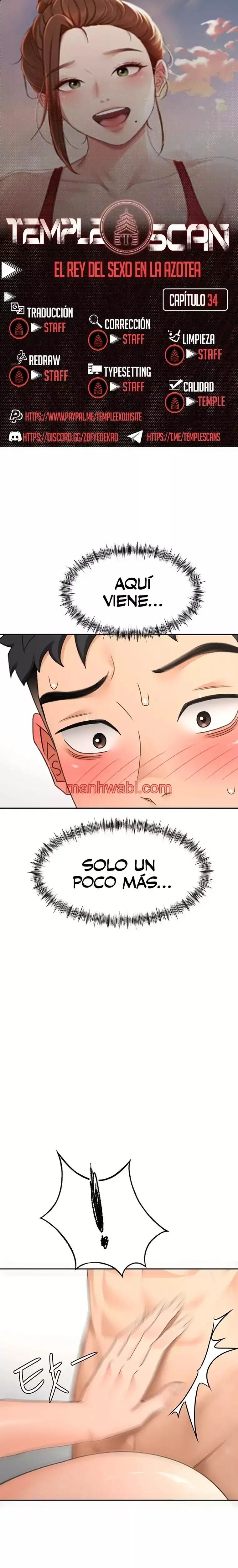 La azotea secreta de Kim - Capítulo 34 manhwa