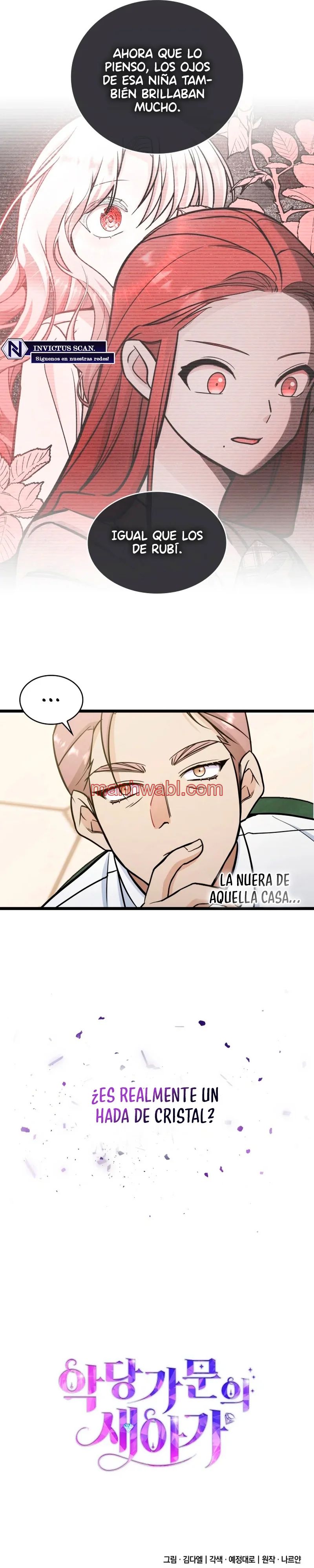 La nueva bebé de la familia villana - Capítulo 45_3 manhwa