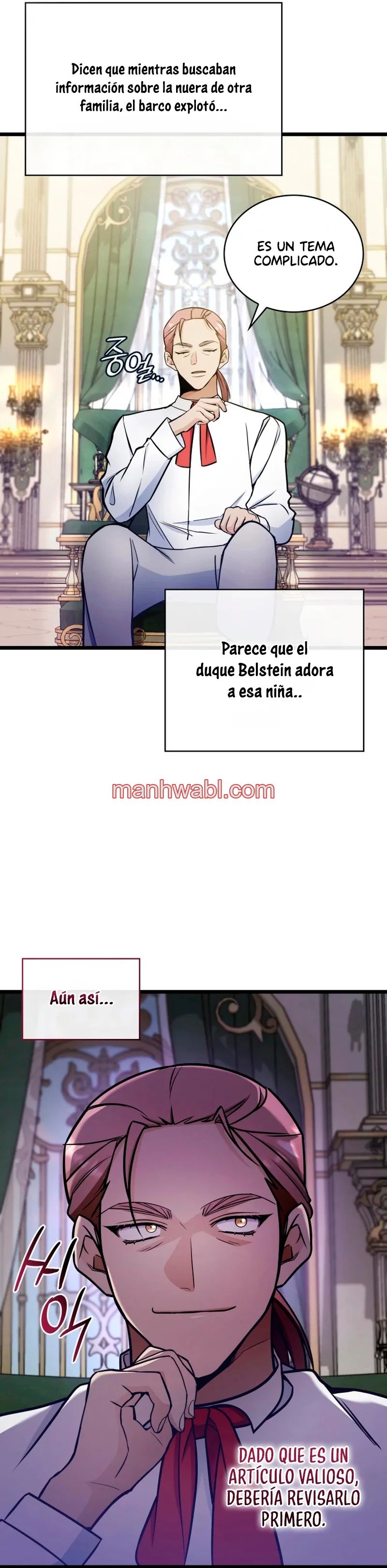 La nueva bebé de la familia villana - Capítulo 46 manhwa