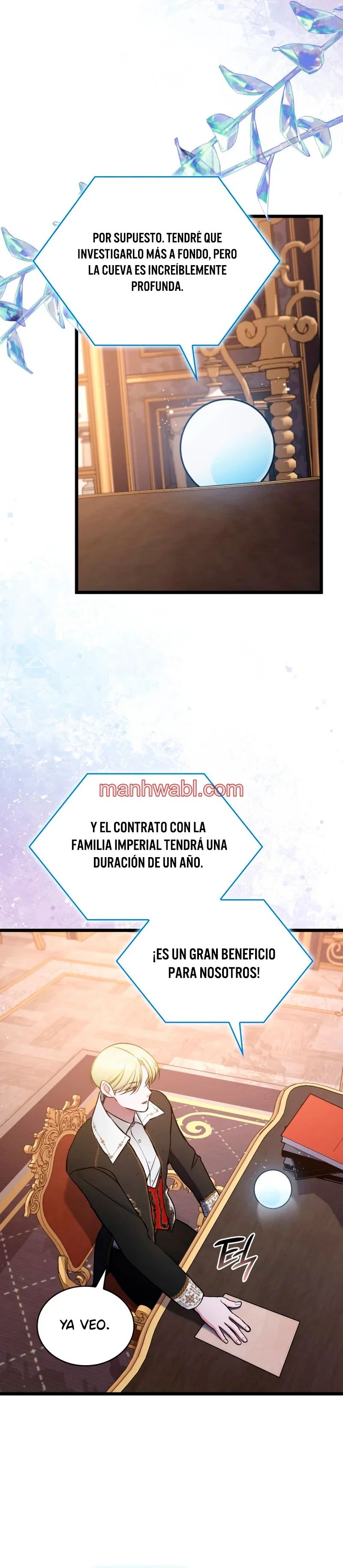 La nueva bebé de la familia villana - Capítulo 46_2 manhwa