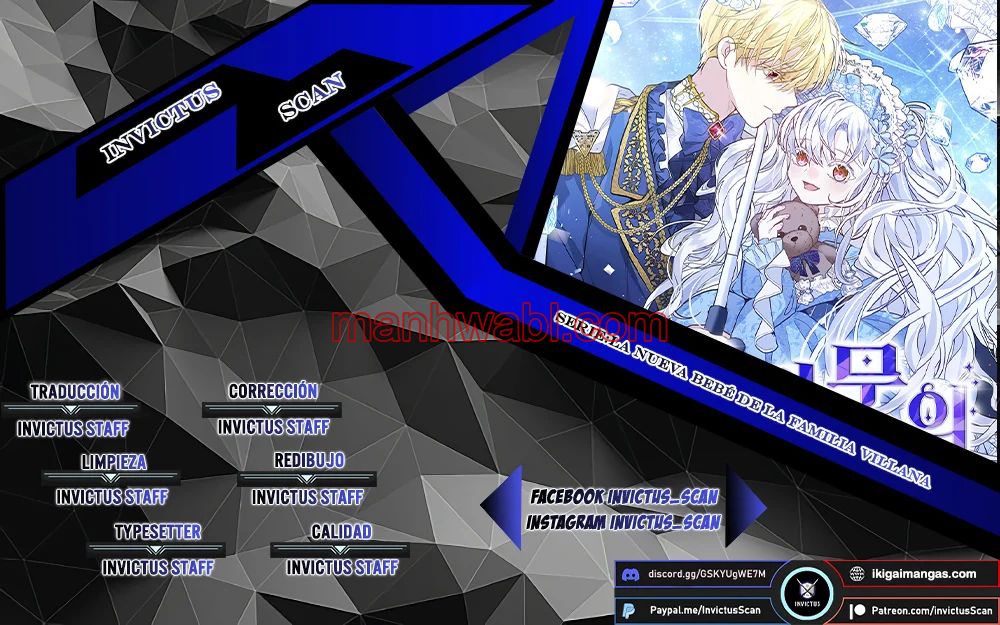 La nueva bebé de la familia villana - Capítulo 47 manhwa