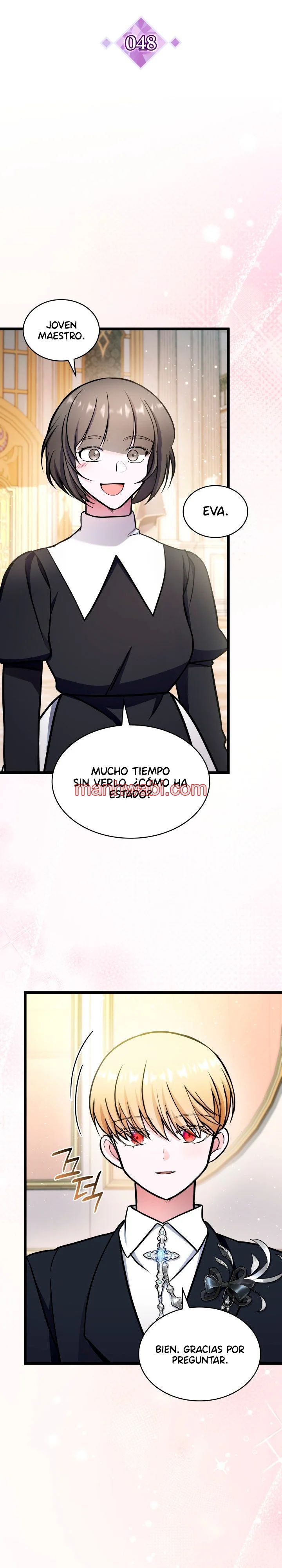 La nueva bebé de la familia villana - Capítulo 48 manhwa