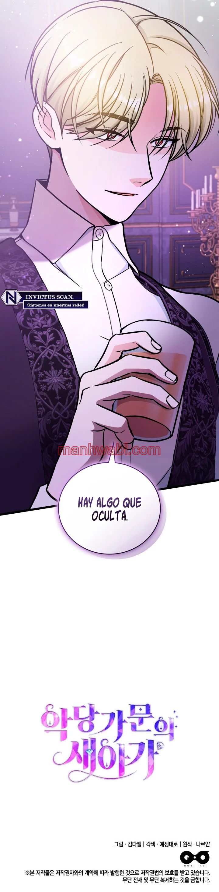 La nueva bebé de la familia villana - Capítulo 48_3 manhwa