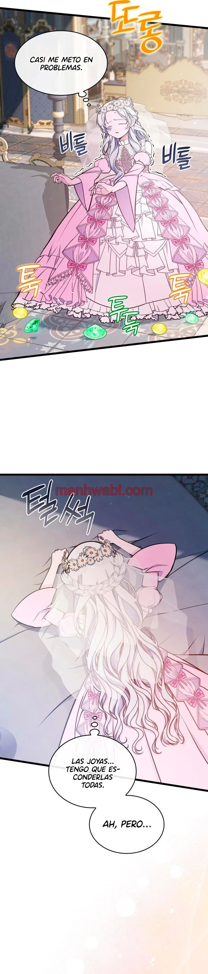 La nueva bebé de la familia villana - Capítulo 49_3 manhwa