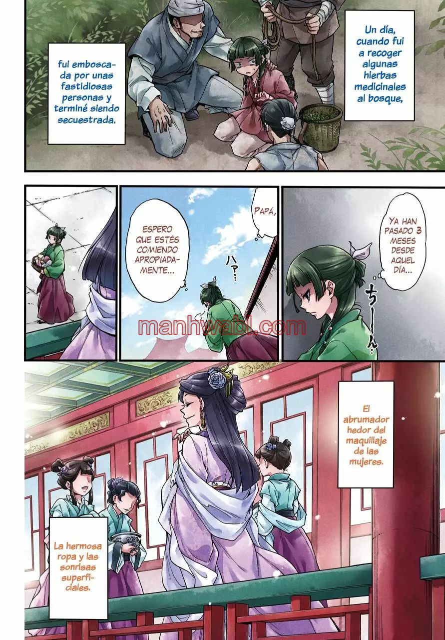 Los Diarios de la Boticaria - Capítulo 1 manhwa