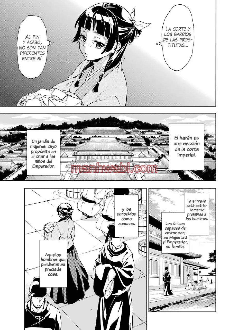Los Diarios de la Boticaria - Capítulo 1 manhwa